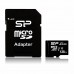 Память microSDXC 128Gb Class10 Silicon Power SP128GBSTXBU1V10SP + adapter Card Reader