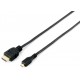Кабель VCOM HDMI-Micro HDMI ver.1.4, 1.8м, черный, блистер
