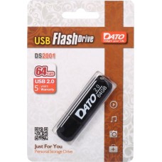 Флеш-диск USB 64Gb Dato DS2001 Черный