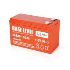 Аккумулятор свинцово-кислотный BaseLevel (9 A\ч, 12В), 151х65х94 мм