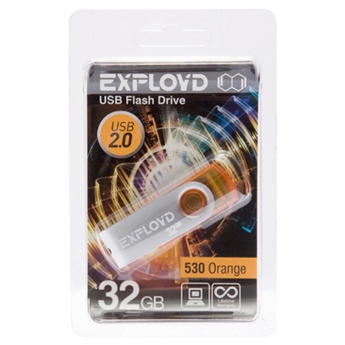 Флэш драйв EX032GB530 Exployd Orange