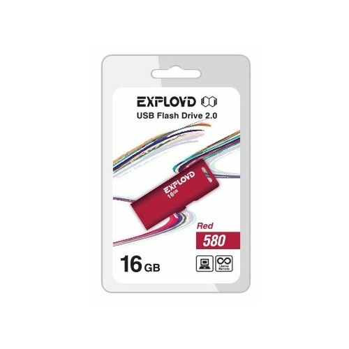 Флэш драйв EX-16GB-580 Exployd Red