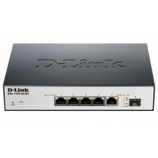 Коммутатор D-Link DGS-1100-06/ME/A1B, 5 10/100/1000Base-T ports and 1 SFP port Metro CPE