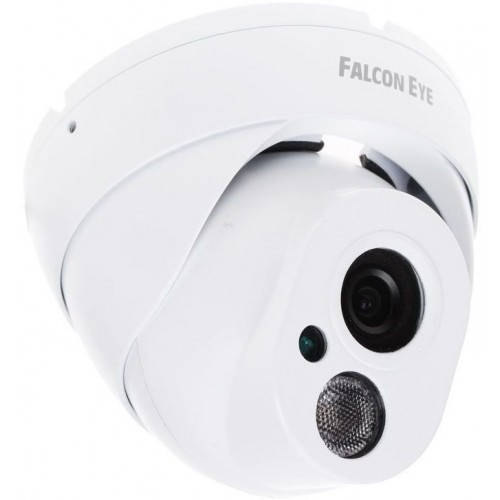 Видеокамера IP FALCON EYE FE-IPC-DL200P Eco POE, 1080p, 3.6 мм, белый
