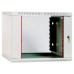 Шкаф телекоммуникационный настенный разборный 6U (600х350) дверь стекло