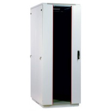 Шкаф телекоммуникационный напольный 42U (800x1000) дверь стекло (3 места)