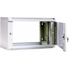 Шкаф телекоммуникационный настенный 6U (600  650) дверь стекло