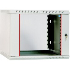 Шкаф телекоммуникационный настенный разборный 12U (600х350) дверь стекло