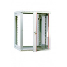 Шкаф телекоммуникационный настенный разборный 12U (600х520) дверь стекло