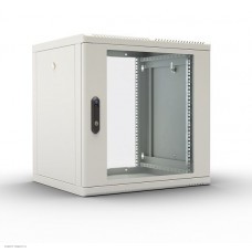 Шкаф телекоммуникационный настенный разборный 15U (600  650) съемные стенки, дверь стекло