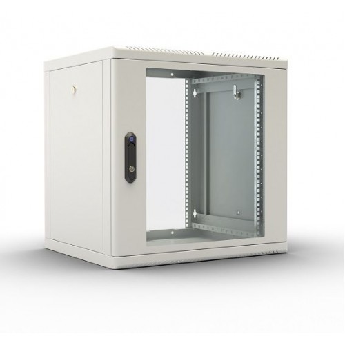 Шкаф телекоммуникационный настенный разборный 15U (600  650) съемные стенки, дверь стекло