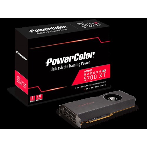 Видеокарта AMD (ATI) Radeon RX 5700 XT PowerColor PCI-E 8192Mb (AXRX 5700XT 8GBD6-M3DH)