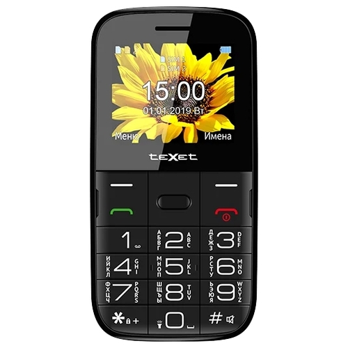 Мобильный телефон texet TM-227 Black