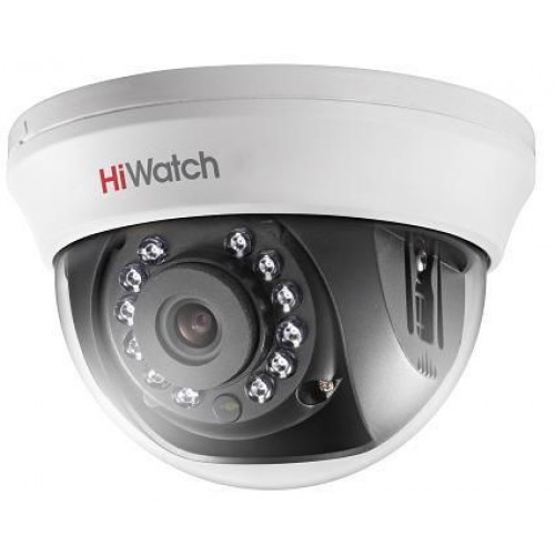 Купольная TVI камера HiWatch DS-T101 (6мм)