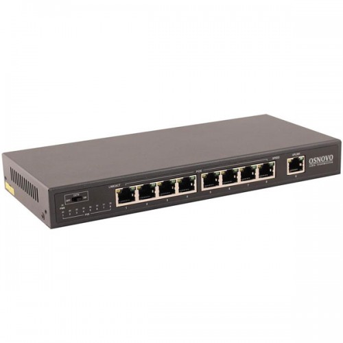 PoE коммутатор Fast Ethernet на 9 портов Osnovo SW-20900/B