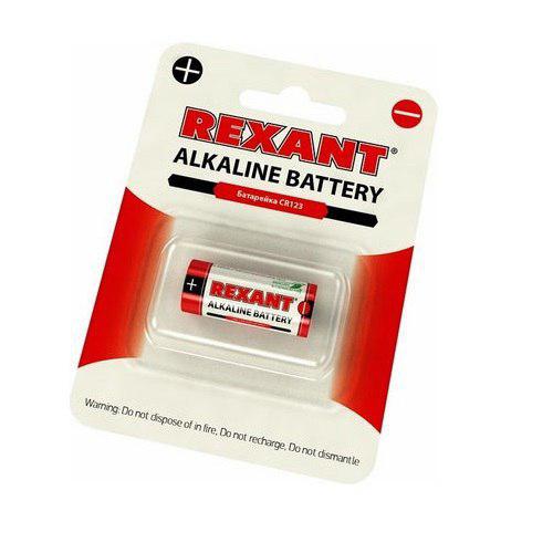 Батарейка CR123 REXANT