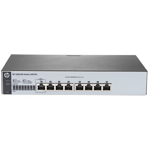 Коммутатор (switch) HPE 1820-8G (J9979A)