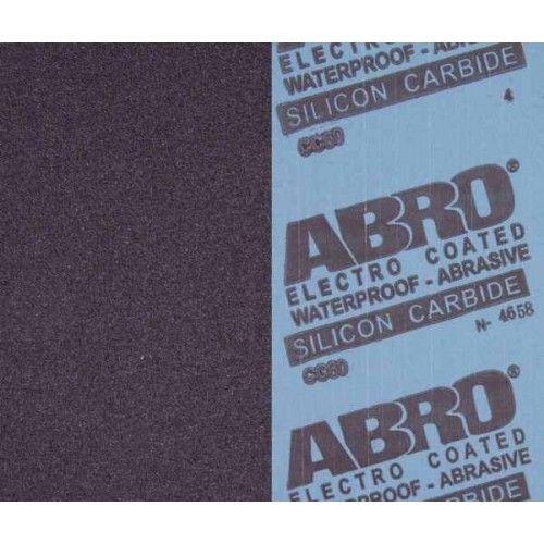 Наждачная бумага ABRO зерн.   60 лист 230*280мм водостойкая