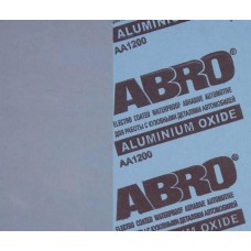 Наждачная бумага ABRO зерн.1200 лист 230*280мм водостойкая автомобильная