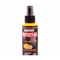 Полироль панели глянец ABRO Protect-All Лимон 120мл СПРЕЙ в т.ч. для винила/резины/кожзама