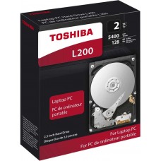 Накопитель HDD TOSHIBA L200 HDWL120EZSTA 2Tb SATA III, 2.5