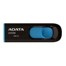 Флеш-диск USB 3.0 128Gb A-Data UV128 Черный/синий