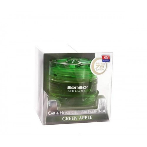 Ароматизатор на панель гелевый DR.MARCUS SENSO DELUXE Green Apple Зеленое яблоко