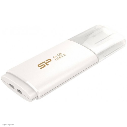 Накопитель USB 3.0 64Gb Silicon Power Blaze B06 (SP064GBUF3B06V1W) Белый