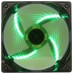 Вентилятор 120x120mm, GameMAX GMX-WF12G 1100rpm/втулка/23.4dBa/3+4 пин/25мм, зелен.подсветка