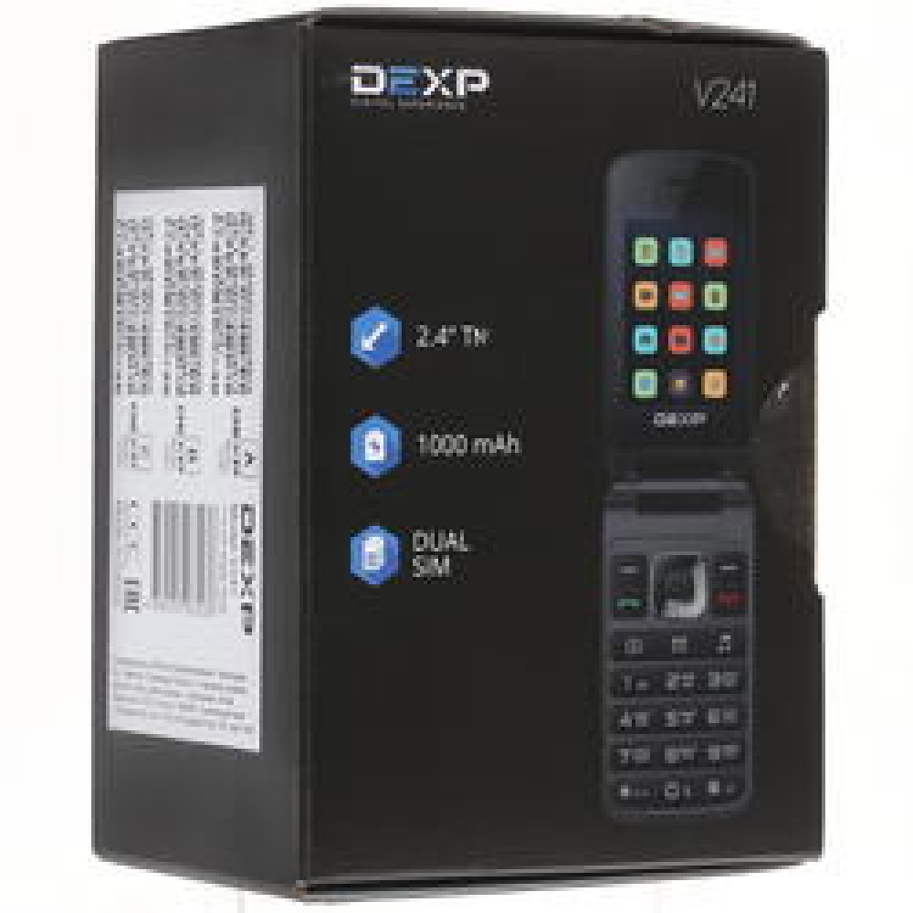 Как включить телефон dexp v242