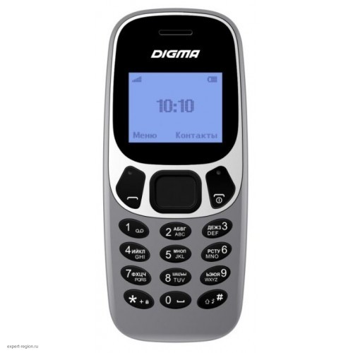 Мобильный телефон DIGMA A105N 2G Linx,  серый