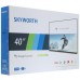 Телевизор 40" (101 см) Skyworth 40S330 серебристый