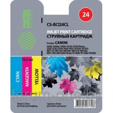 Картридж-чернильница BCI-24CL (Cactus CS-CS-BCI24CL) Canon i250/320/350/4xx/S200/300/330 Photo Color