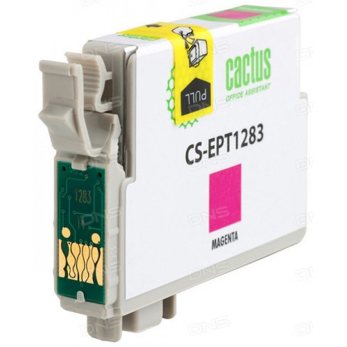 Картридж T1283 (Cactus CS-EPT1283) Epson Stylus S22/SX125/SX420W/SX425W Magenta 7 ml