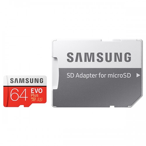 Карта памяти SDXC Micro Samsung 64GB Evo Plus (MB-MC64GA/RU)