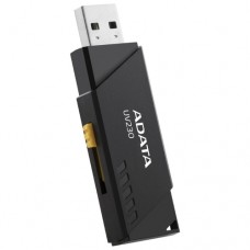 Накопитель USB 2.0 64Gb ADATA UV230, черный (AUV230-64G-RBK)
