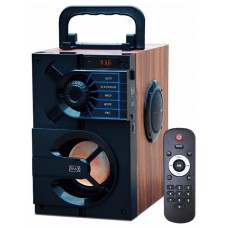 Портативная аудиосистема MAX MR-440 черный, коричневый