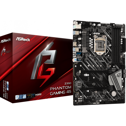 Материнская плата ASRock Z390 Phantom Gaming 4S