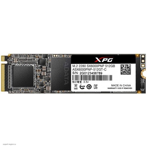 Накопитель SSD 512Gb ADATA XPG SX6000 Pro (ASX6000PNP-512GT-C)