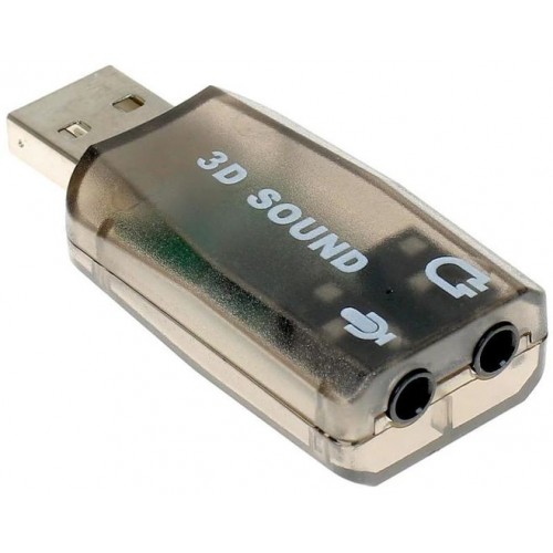 Внешняя звуковая карта Espada USB 2.0 Stereo Sound Adapter
