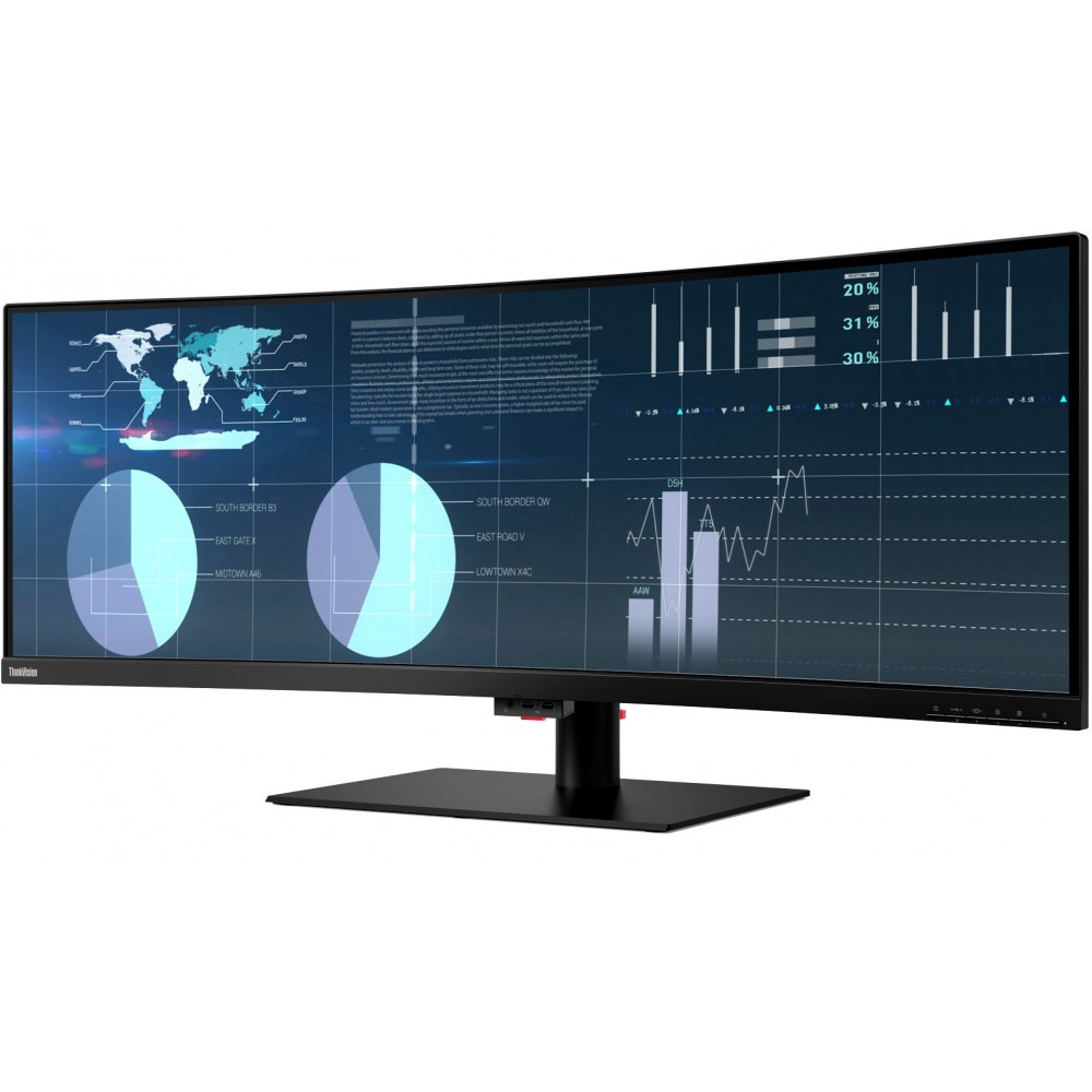 Дисплей 43. Монитор Lenovo THINKVISION p44w-10. Монитор Lenovo THINKVISION p44w 61d5rat1eu. THINKVISION 44 p44w. THINKVISION p44w-10 VESA.