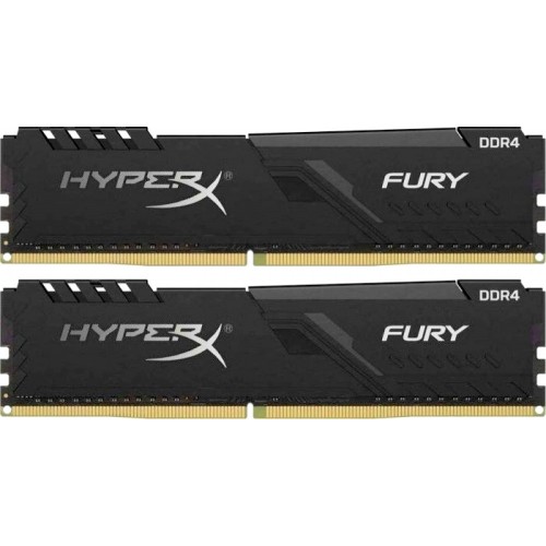 Оперативная память 16Gb 2400MHz DDR4 Kingston HyperX Fury (HX424C15FB3K2/16) (2x8Gb KIT)