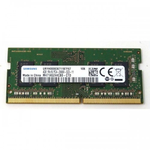 Оперативная память DDR4 SODIMM Samsung 4GB M471A5244CB0-CTD PC4-21300, 2666MHz