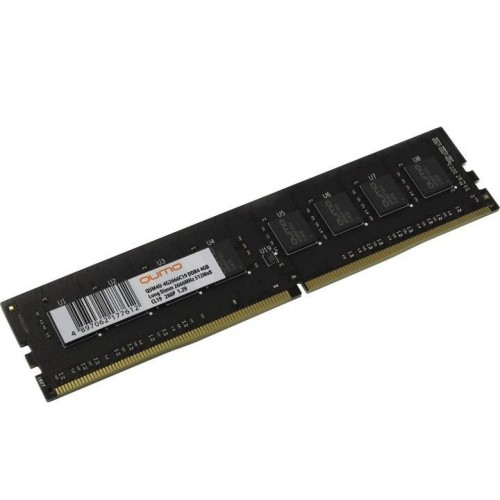 Оперативная память DDR4 DIMM QUMO 4GB (QUM4U-4G2666C19) PC4-21300, 2666MHz