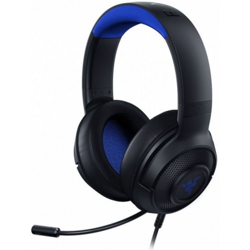 Гарнитура игровая RAZER Kraken X черный/синий [RZ04-02890200-R3M1]