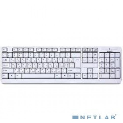Клавиатура Keyboard SVEN KB-C2200W (SV-016340), белая