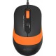 Клавиатура + мышь A4 Fstyler F1010 Black/Orange