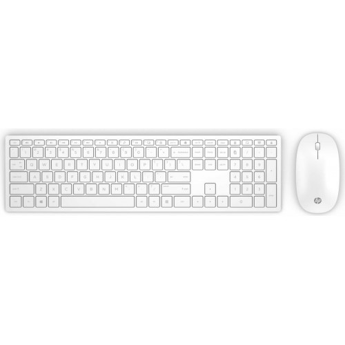 Комплект (клавиатура+мышь) HP 800 белый [4CF00AA]