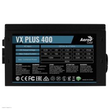 Блок питания 400W ATX Aerocool VX PLUS 400