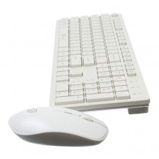 Комплект (клавиатура+мышь) Oklick 240M White USB (1091258)